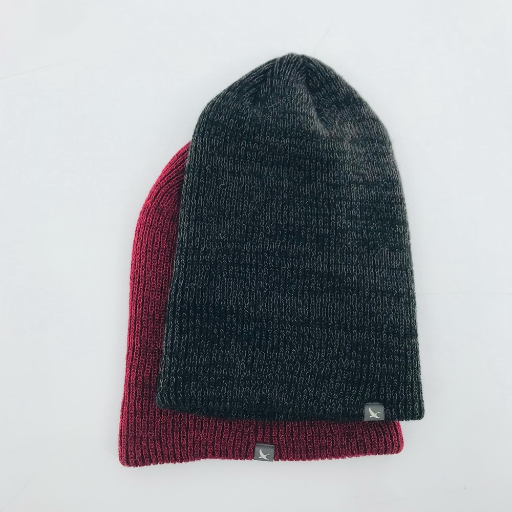 Eddie Baur Beanie Bundle Gray Red